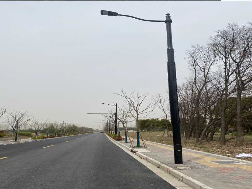 麻城市上海综合杆 太阳能路灯工程